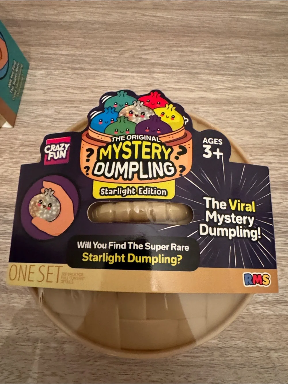 Mystery Dumpling Starlight & Gold shimmering Edition. Set of 2. NEW